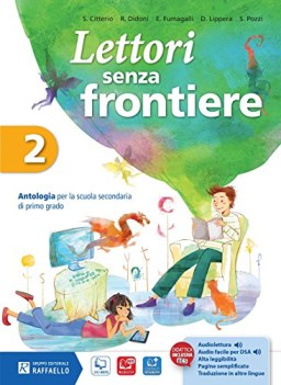 lettori senza frontiere 2 +letter. +eb italiano, antologia media