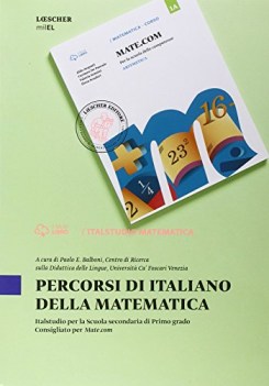 percorsi di italiano della matematica matematica sc.media