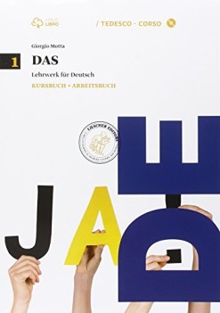 DAS 1 kursbuch+arbeitsbuch+cd tedesco, grammatica