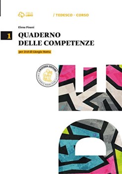 deutsch buch, quad. delle competenze 1 tedesco, grammatica