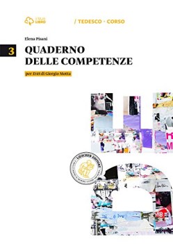 deutsch buch, quad. delle competenze 3 tedesco, grammatica