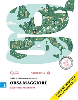 orsa maggiore 1 +atl. +cd (2t) geografia sc.media