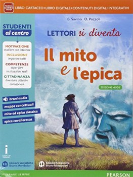 lettori si diventa, mito ed epica italiano, antologia media