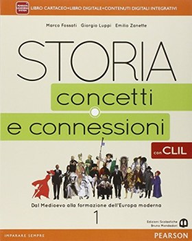 storia concetti e connessioni 1 +fasc. clil history in english