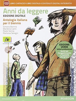 anni da leggere digitale verde +eb italiano, antologia bn