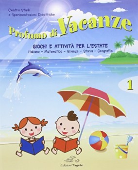 profumo di vacanze 1 x elem. libri vacanze