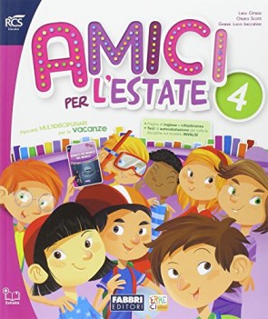 amici per l\'estate 4 libri vacanze