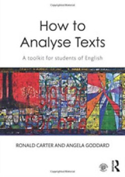 how to analyse texts a toolkit for students of english