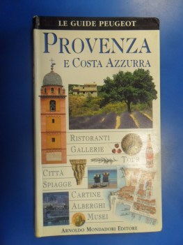 provenza e costa azzurra. guide peugeot