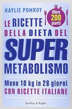 ricette della dieta del supermetabolismo