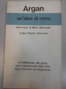 idea di roma intervista di mino monicelli