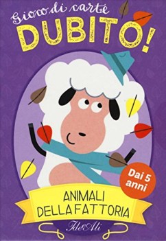 Dubito animali della fattoria gioco di carte