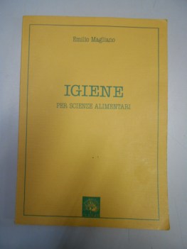 igiene per scienze alimentari