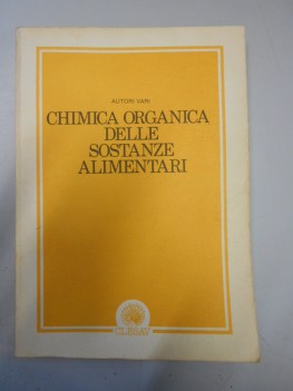 chimica organica delle sostanze alimentari