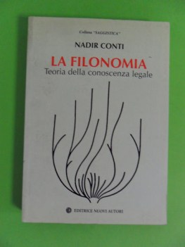 filonomia. teoria della conoscenza legale