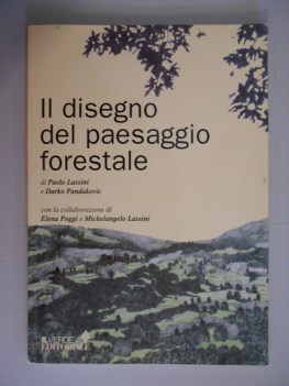 disegno del paesaggio forestale