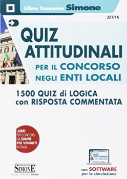 quiz attitudinali per il concorso negli enti locali 1500 quiz di logi