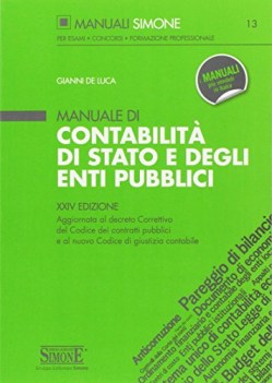 manuale di contabilit di stato e degli enti pubblici