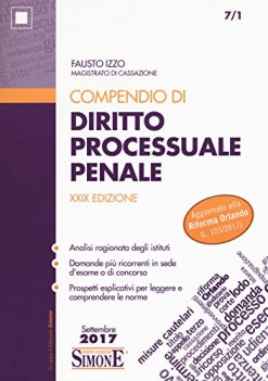 compendio di diritto processuale penale