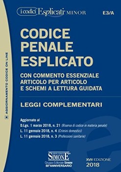 codice penale esplicato con commento essenziale articolo per articolo