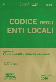 codice degli enti locali ediz minore