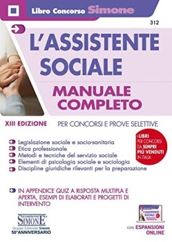 lassistente sociale per concorsi e prove selettive manuale completo