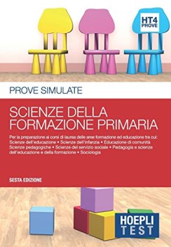 hoepli test prove simulate scienze della formazione primaria 4