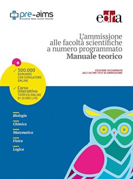 ammissione alle facolta scientifiche 2017-2018 MANUALE TEORICO