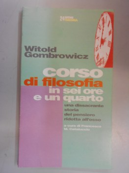 corso di filosofia in sei ore e un quarto