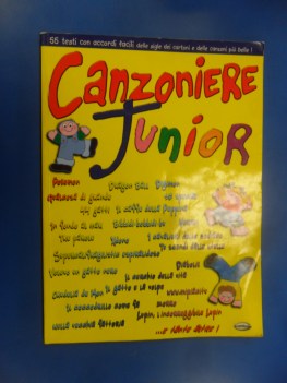 canzoniere junior 55 testi con accordi facili delle sigle dei cartoni