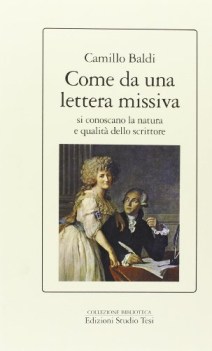 come da una lettera missiva