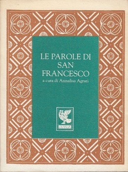 parole di san francesco