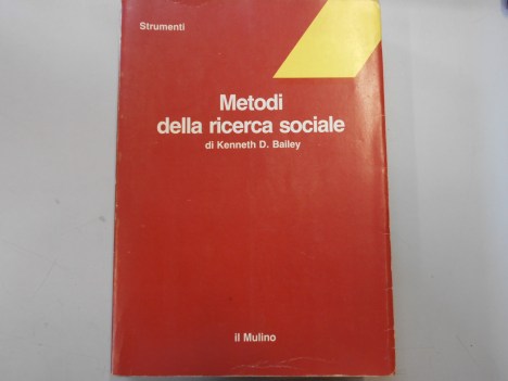 metodi della ricerca sociale (strumenti)