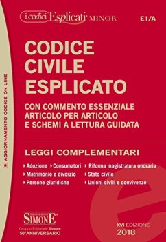 codice civile esplicato ediz minore