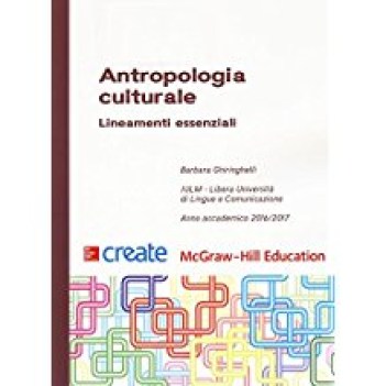 antropologia culturale lineamenti essenziali