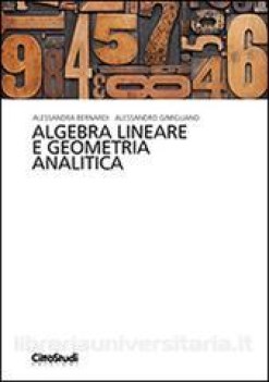 algebra lineare e geometria analitica