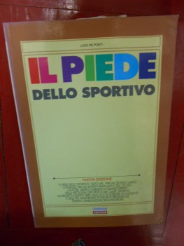 piede dello sportivo