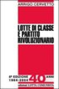 lotte di classe e partito rivoluzionario