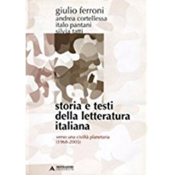 storia e testi della letteratura italiana 11 (1968-2005)