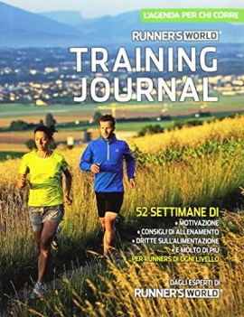 training journal l\'agenda per chi corre RUNNER\'S WORLD