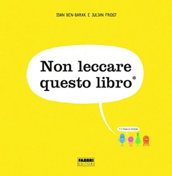 non leccare questo libro