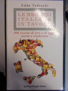 regioni italiane in tavola