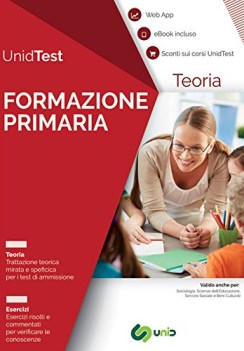 manuale di teoria per il test di ammissione a formazione primaria con ebook con