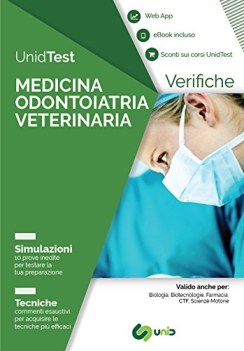 unidtest medicina odontoiatria veterinaria verifiche simulazioni tecniche con ap