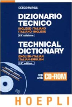 dizionario tecnico inglese italiano - italiano inglese