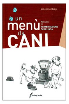 menu da cani manuale di alimentazione casalinga