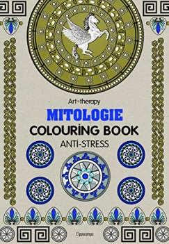 art therapy mitologie colouring book