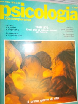 psicologia contemporanea 1979 gennaio n 31