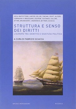 struttura e senso dei diritti l\'europa tra identit e giustizia politica