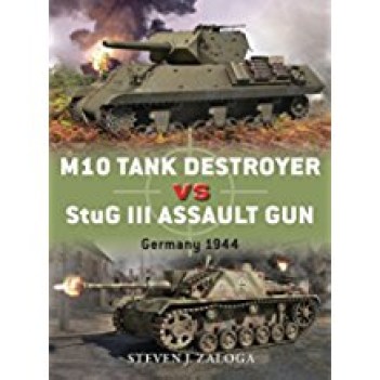 M10 tank destroyer vs stuG III assault gun germany 1944